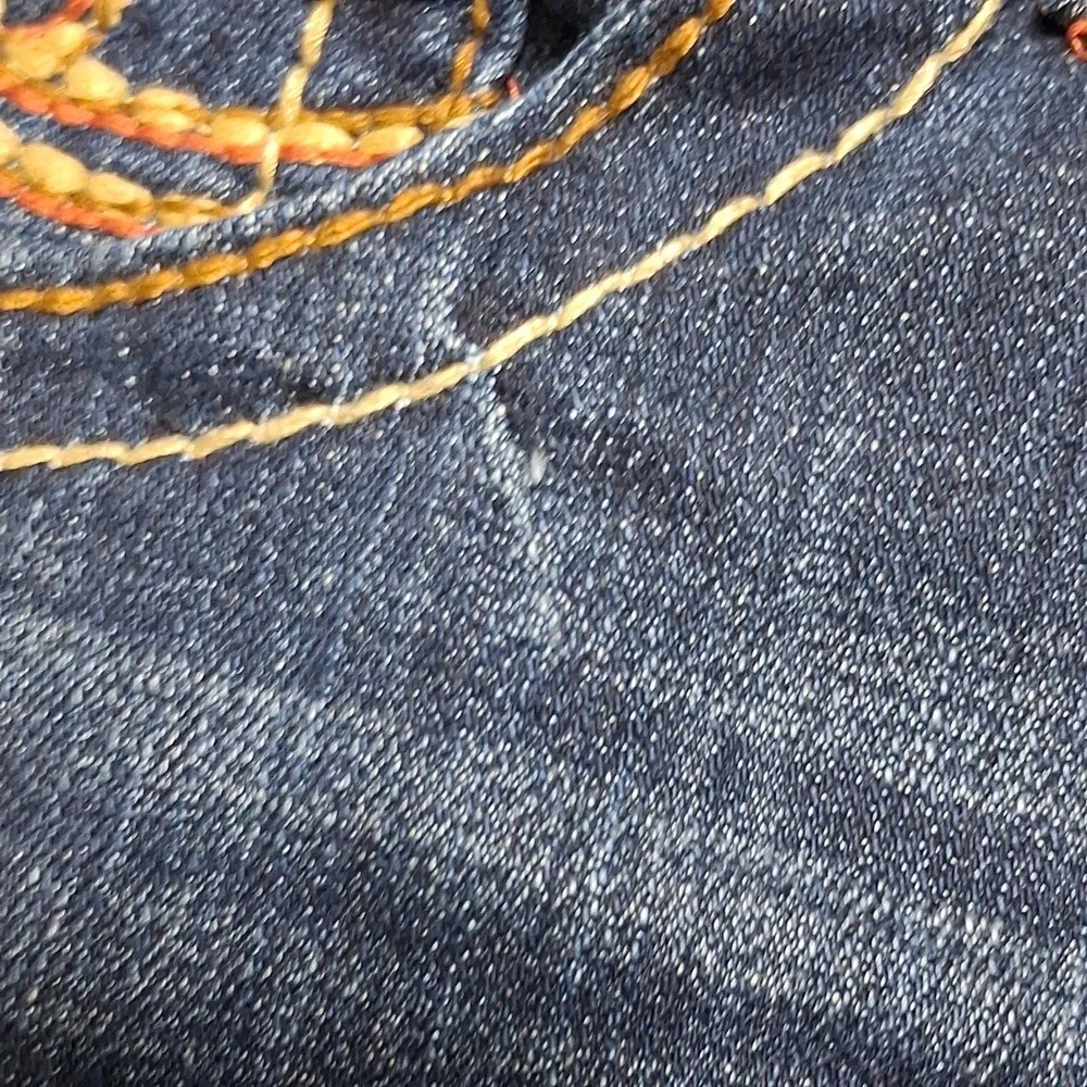 Seven7 Bootcut Jeans Women 18W (actual 42x30.5) Stretch Denim Contrast Stitching